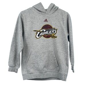 Adidas Black and Gray Fleece Apparel